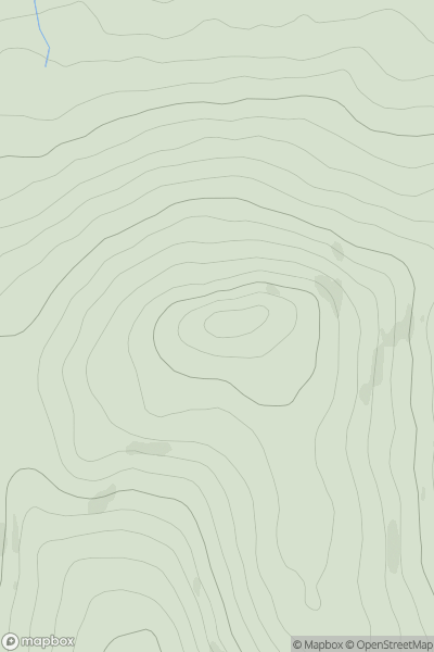 Thumbnail image for Meikle Bennan [Carrick and Galloway] showing contour plot for surrounding peak